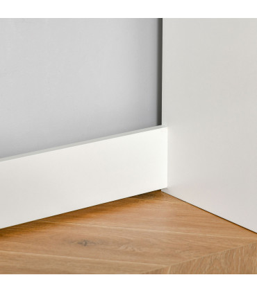 Computer Table with Keyboard Tray Drawer White Particle Board 80cm x 45cm x 75cm