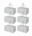 6PK MOVING BAGS GREY 1010300