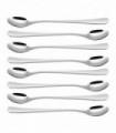 8 Piece Long Handle Stainless Steel Latte Spoon Silverware Flatware Home Use Tableware Dinnerware Set