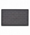 Rubber Light Grey 45 x 75cm Front Door Outdoor Anti Slip Entrance Mat