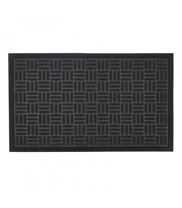 Rubber Dark Grey 45 x 75cm Front Door Outdoor Anti Slip Entrance Mat