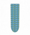 Ironing Board Cover 100% Cotton Arrows 140x52cm Foam Back Padding Easy Fit