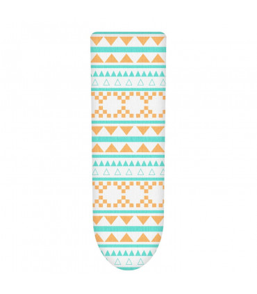 Ironing Board Cover Summer 100% Cotton Foam Back Padding Easy Fit 140x52cm