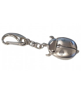 Keychain Watch Imperial Ladybug Clock Silver Cute Design 35cm Comfortable