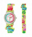 Kid's TimeTeacher Watch - Blue PVC Strap 27mm - Dino Summer Tweets - R1513.94