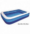 Regular Pool Large Rectangular Inflatable Swimming Paddling Pool Outdoor Garden