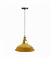 Pendant Lights Yellow Metal + PVC Modern Vintage Industrial Retro Lamp Shade