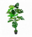 Artificial Monstera Cheese Plant Green Leaf Design 120cm Home Decor Display