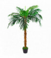 Artificial Palm Tree Princess Green 130cm Leaf Design UK Large Realistic