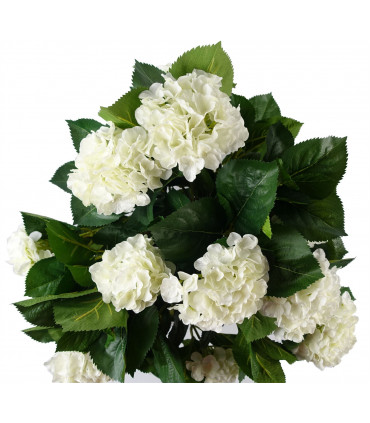 Artificial White Hydrangea Plant