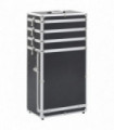 Make-up Trolley Aluminium Black