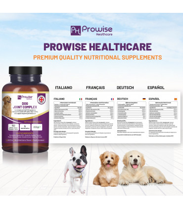 Dog Joint Support 150 Chicken Chewable Tablets 5 Months Supply | UK Made by Prowise