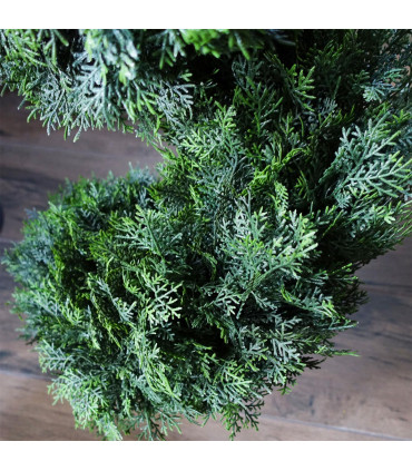 Spiral Cedar Tree Artificial Topiary