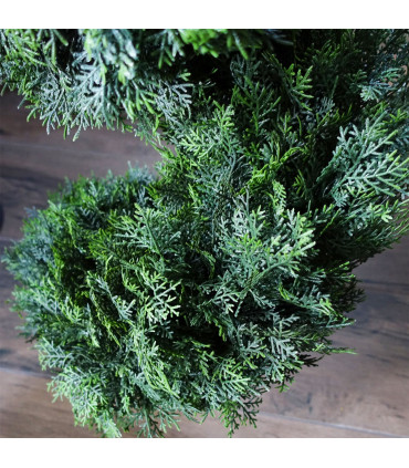 Spiral Cedar Tree Artificial Topiary