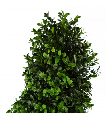 Artificial Tree Pair 150cm Green Plastic Spiral Buxus UV Resistant Outdoor Use