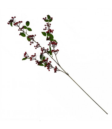 Artificial Red Berry Spray