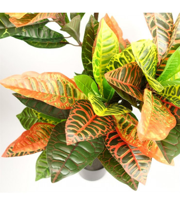 Artificial Codiaeum Tree 140cm Green Plastic 179 Leaves Premium Quality