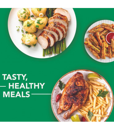 Air Fryer 7L Digital Dual Basket 2400W Air Fryer - 37.5D x 43.5W x 42.5H cm