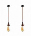 Pendant Light 2 Pack Vintage Industrial Copper E27 UK Holder Home Lighting