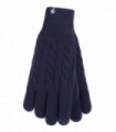 Heat Holders - Ladies Heatweaver Gloves (S/M / Navy)