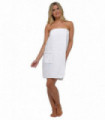 Ladies Towelling Wrap (M/L / LN588 White)