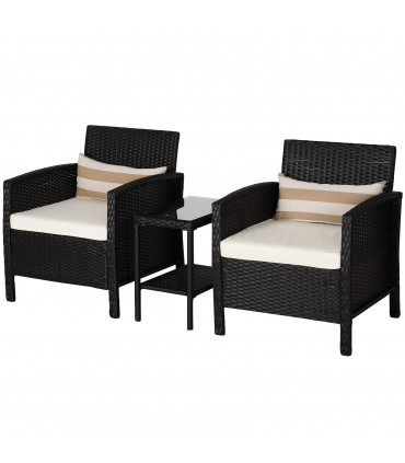 Outdoor Rattan Wicker Sofa Sectional Patio Furniture Set