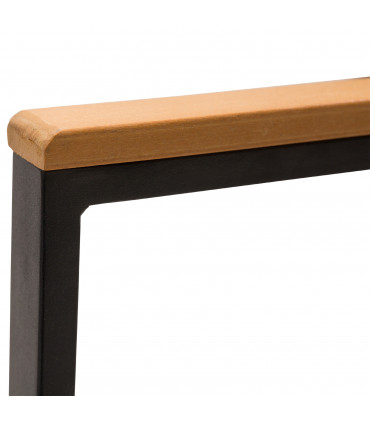 Outdoor 4-Seater Rattan Table & Chairs Set