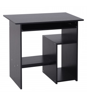 Computer Desk, 73.5H cm-Black, Particleboard, 80L x 45W x 73.5H cm