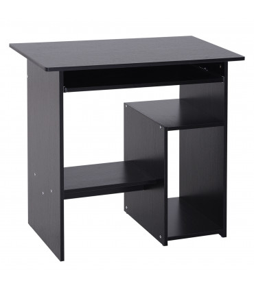 Computer Desk, 73.5H cm-Black, Particleboard, 80L x 45W x 73.5H cm