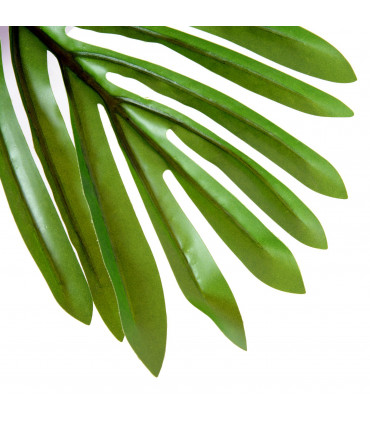 Artificial Plant Tree, 150cm, Crepe Leaves, Black Pot, Indoor Outdoor Use