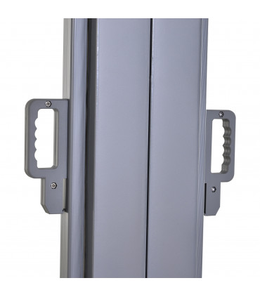 Awning 6m x 1.6m Beige Polyester Cloth Patio Side Canopy for Home and Business