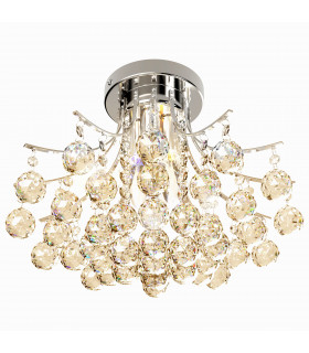 Ceiling Lighting Chandelier Modern K9 Crystal Transparent 40 x 28 H (cm)