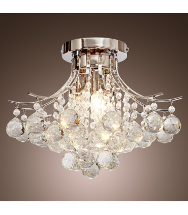 Ceiling Lighting Chandelier Modern K9 Crystal Transparent 40 x 28 H (cm)
