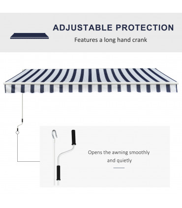 Manual Retractable Awning