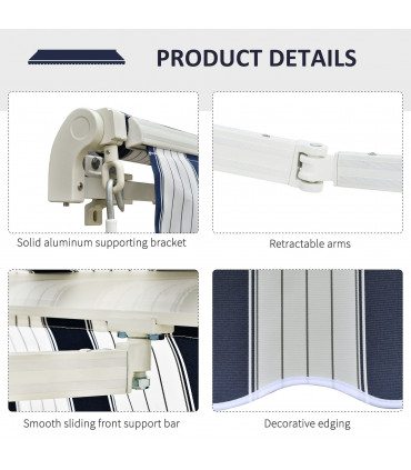 Manual Retractable Awning