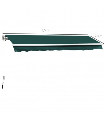 Manual Retractable Awning
