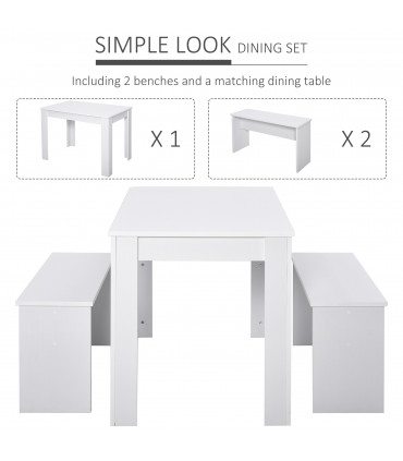 Particle Board Dining Set