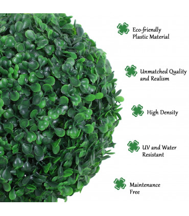 Artificial Boxwood Topiary Trees