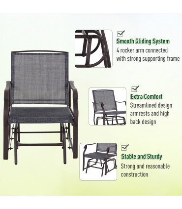 Glider Rocking Chair