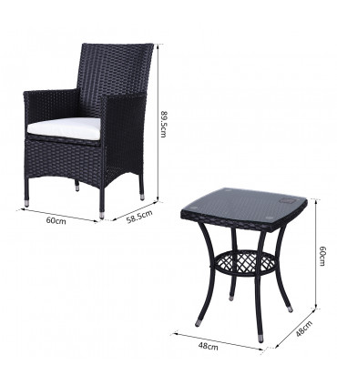Rattan Bistro Set