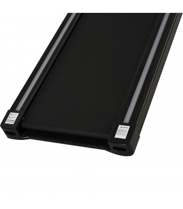 1.85HP Foldable Electric Treadmill Fitness Safety Lock LED screen-Black HOMCOM