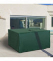 Furniture Cover UV/Rain Protective Rattan Green 135cm x 135cm x 75cm