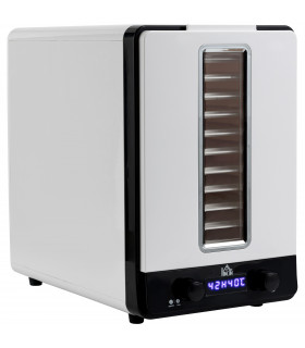 Food Dehydrator 11Tier White 26cm x 39cm x 38cm 550W Food Dryer Machine