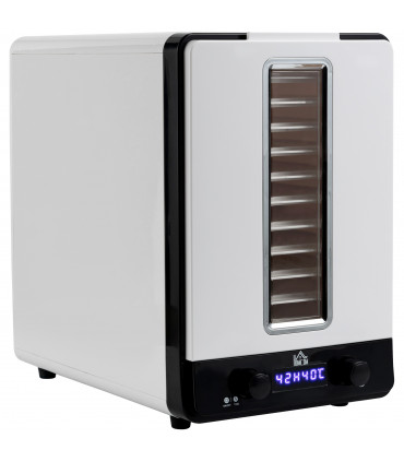 Food Dehydrator 11Tier White 26cm x 39cm x 38cm 550W Food Dryer Machine