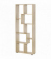 Bookcase 178cm 8-Shelf Beige Particleboard Melamine Surface 70cm x 24cm