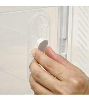 Shoe Box Clear Plastic 25x35x19cm 18PCS UK/EU Size 8.5/43 Stackable Dust-Free