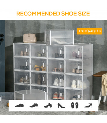 Clear Shoe Box