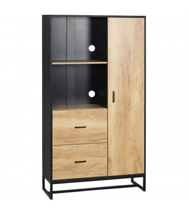 Kitchen Cupboard, Microwave Stand with Storage Cabinet, Soft Close Doors