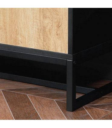 Kitchen Cupboard, Microwave Stand with Storage Cabinet, Soft Close Doors