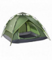 POP-UP TENT: Green 190T Polyester 140H x 210L x 210Wcm Camping Festival Hiking